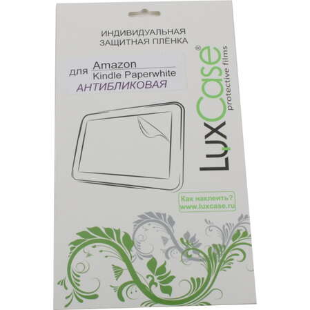 Защитная плёнка для Amazon Kindle 5/Kindle Paperwhite (антибликовая) LuxCase