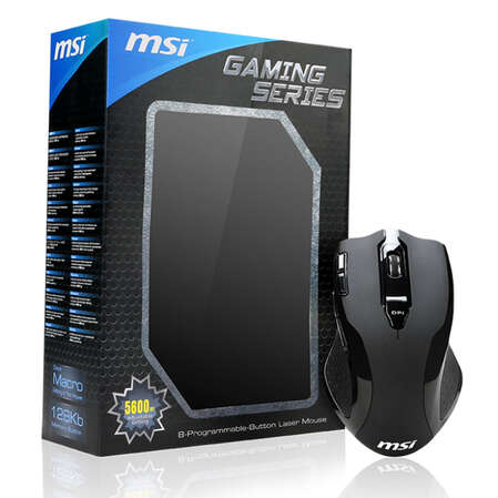 Мышь MSI Gaming Mouse W8 Black
