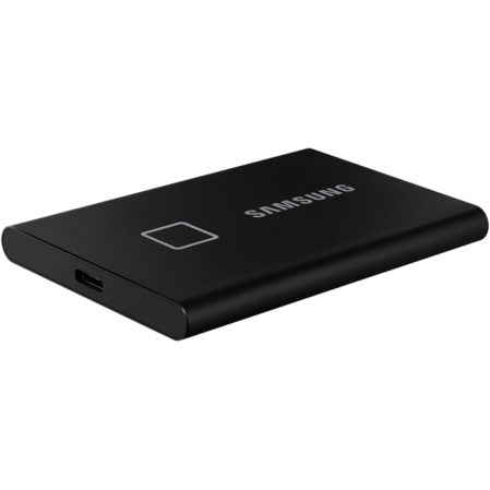 Внешний SSD-накопитель 1Tb Samsung T7 Touch MU-PC1T0K/WW (SSD) USB 3.2 Type C Черный