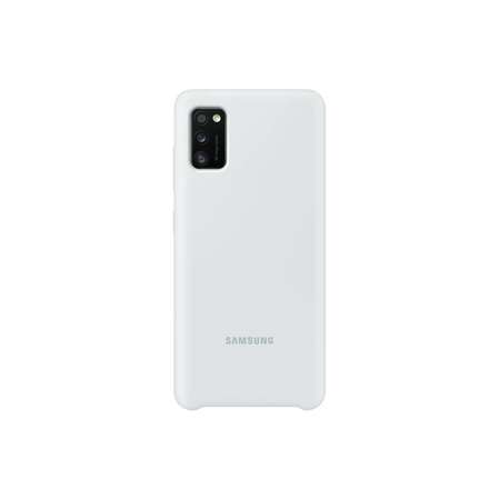 Чехол для Samsung Galaxy A41 SM-A415 Silicone Cover белый