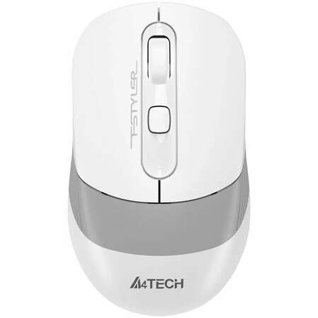 Мышь беспроводная A4Tech Fstyler FG10CS Air White/Grey Wireless