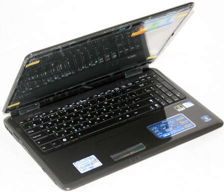Ноутбук Asus K61IC T4400/2Gb/250Gb/DVD/GeForce GT220M 1G/WiFi/16"HD/DOS