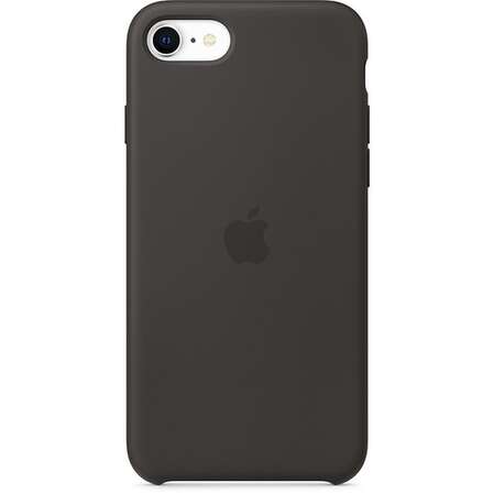Чехол для Apple iPhone SE (2020) Silicone Case Black