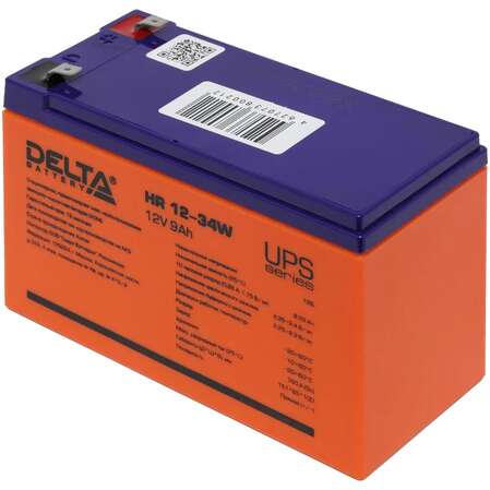 Батарея Delta HR 12-34W 12V 9Ah Battary replacement APC rbc17, rbc24, rbc110, rbc115, rbc116, rbc124, rbc133 )