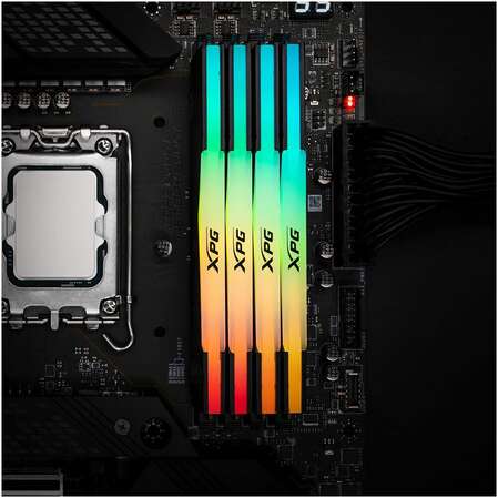 Модуль памяти DIMM 32Gb 2х16Gb DDR5 PC44800 5600MHz ADATA XPG Lancer RGB Black (AX5U5600C3616G-DCLARBK)