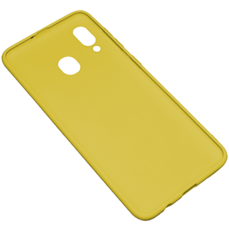 Чехол для Samsung Galaxy A30 (2019) SM-A305\A20 (2019) SM-A205 Zibelino Soft Matte желтый