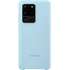 Чехол для Samsung Galaxy S20 Ultra SM-G988 Silicone Cover голубой
