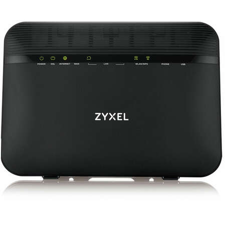 Беспроводной ADSL маршрутизатор Zyxel VMG8924-B10D, 802.11ac, 300+1300 Мбит/с 2,4 и 5ГГц, 4xGbLAN, 2xFXS, 1xUSB2.0 поддержка 3G/4G модемов