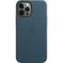 Чехол для Apple iPhone 12 Pro Max Leather Case with MagSafe Baltic Blue