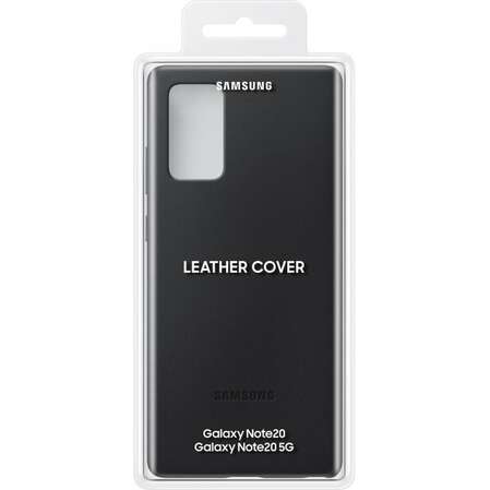 Чехол для Samsung Galaxy Note 20 SM-N980 Leather Cover чёрный