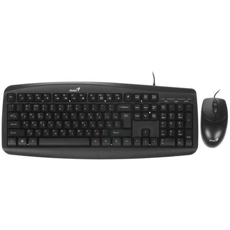 Клавиатура+мышь Genius Smart KM-200 Black