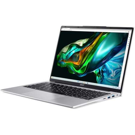 Ноутбук Acer Aspire Lite AL14-31P-36EN Core i3 N300/8Gb/512Gb SSD/14" WUXGA/DOS Silver