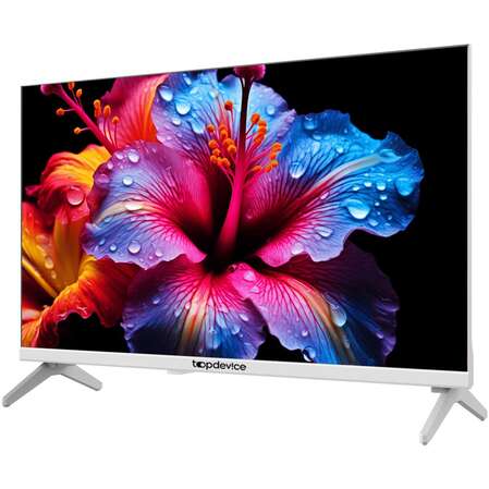 Телевизор 24" Topdevice TDTV24CN04H_WE (HD 1366x768) белый