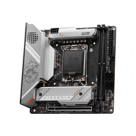 Материнская плата MSI MPG Z790I Edge WiFi Z790 Socket-1700 2xDDR5, 4xSATA3, RAID, 3хM.2, 1xPCI-E16x, 6xUSB3.2, 1xUSB3.2 Type C, WiFi, DP, HDMI, 2.5Glan, mini-ITX