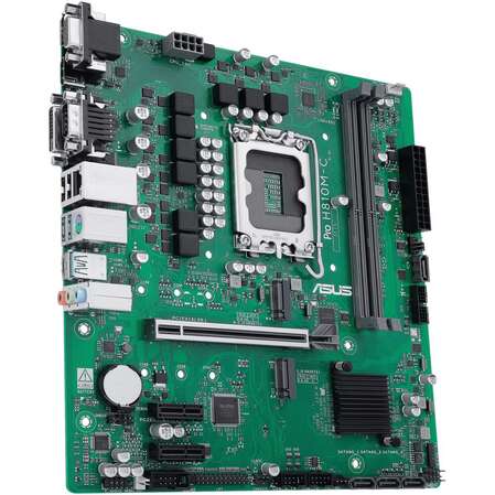 Материнская плата ASUS Pro H810M-C-CSM H810 Soc-1851 2xDDR5, 4xSATA3, 2хM.2, 1xPCI-E16x, 3xUSB3.2, 1xUSB3.2 Type C, D-Sub, DP, HDMI, Glan, mATX