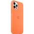Чехол для Apple iPhone 12\12 Pro Silicone Case with MagSafe Kumquat