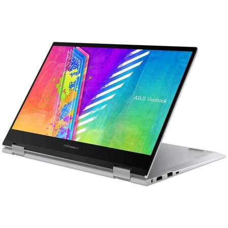 Ноутбук ASUS VivoBook Go 14 Flip TP1401KA-EC022W Pentium Silver N6000/8Gb/256Gb SSD/14" FullHD/Win11 Cool Silver