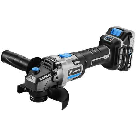 Аккумуляторная угловая шлифмашина Deko DKAG20, 20В, 1*5.0Ач 063-4026