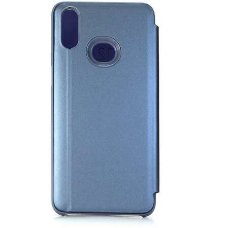 Чехол для Samsung Galaxy A10S (2019) SM-A107 Zibelino CLEAR VIEW синий