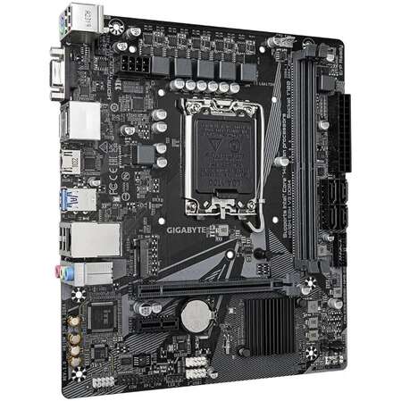 Материнская плата Gigabyte H610M S2H V3 DDR4 H610 Socket-1700 2xDDR4, 4xSATA3, 1xM.2, 1xPCI-E16x, 2xUSB3.2, D-Sub, DP, HDMI, Glan, mATX