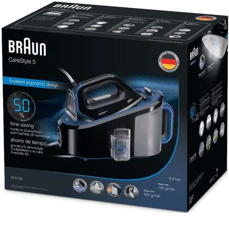 Утюг с парогенератором Braun IS 5145BK