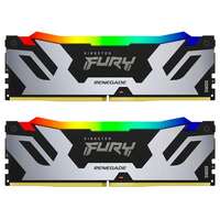 Модуль памяти DIMM 32Gb 2х16Gb DDR5 PC54400 6800MHz Kingston Fury Renegade RGB Silver (KF568C36RSAK2/32)