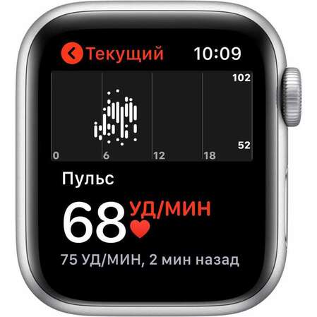 Умные часы Apple Watch SE GPS 40mm Silver Aluminium Case with White Sport Band MYDM2RU/A