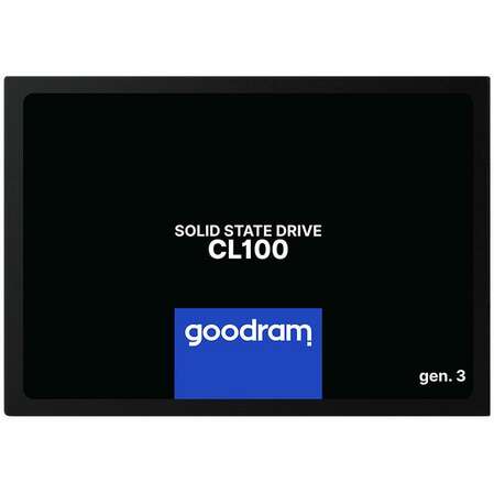 Внутренний SSD-накопитель 120Gb GOODRAM CL100 (SSDPR-CL100-120-G3) SATA3 2.5"