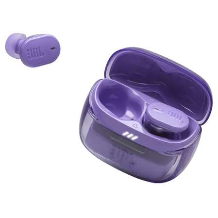 Bluetooth гарнитура JBL Tune Buds 2 Ghost Edition Purple