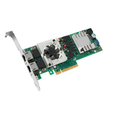 Сетевая карта Dell Network card Intel X540 DP 10G BASE-T, Full Profile Kit (540-11143)