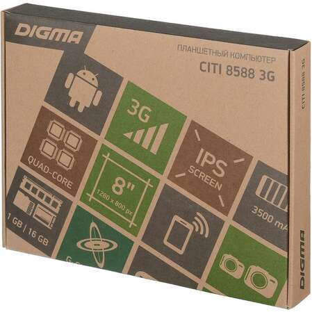 Планшет Digma CITI 8588 3G черный