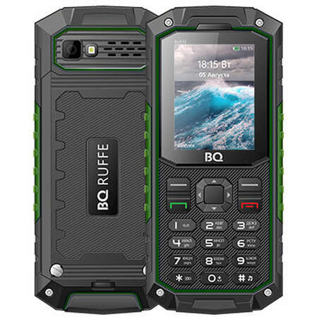 Мобильный телефон BQ Mobile BQ-2205 Ruffe Black-Green
