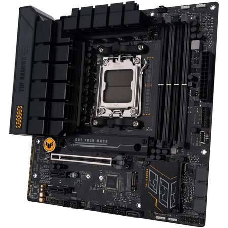 Материнская плата ASUS TUF Gaming B650M-E WiFi B650 Socket AM5 4xDDR5, 4xSATA3, 2xM.2, 1xPCI-E16x, 3xUSB3.2, 1xUSB3.2 Type C, 2xDP, HDMI, WiFi, 2.5Glan, mATX