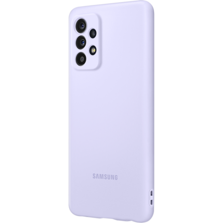 Чехол для Samsung Galaxy A52 SM-A525 Silicone Cover фиолетовый