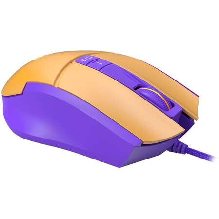 Мышь A4Tech Bloody L65 Max Yellow/Purple проводная