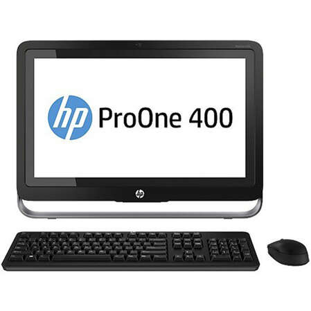 Моноблок HP ProOne 400  21.5" 1600x900 Touch Core i5 4590T/8Gb/180Gb SSD/Kb+m/Win7Pro+Win8.1