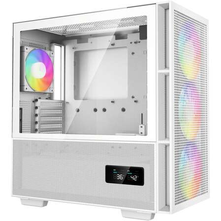 Корпус ATX Miditower Deepcool CH560 Digital White