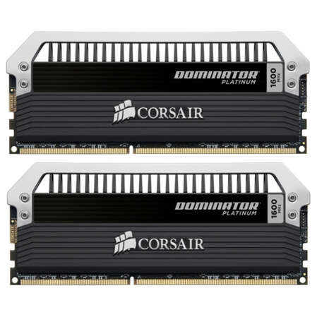 Модуль памяти DIMM 16Gb 2x8Gb KIT DDR3 PC12800 1600MHz Corsair Dominator Platinum (CMD16GX3M2A1600C7)
