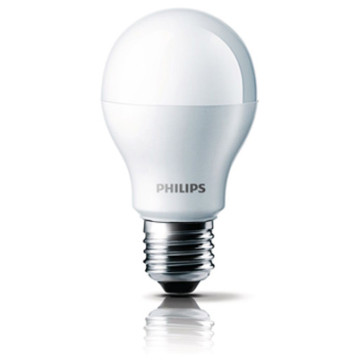 Светодиодная лампа LED лампа Philips A60 E27 8W, 220V (871829119298500) желтый свет