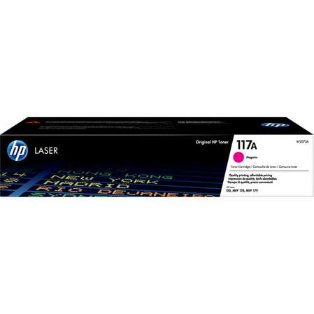 Картридж HP W2073A №117A Magenta для HP СLJ 150a/150nw/178nw/179fnw  (700стр)