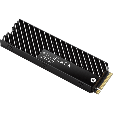 Внутренний SSD-накопитель 500Gb Western Digital Black SN750 (WDS500G3XHC) M.2 2280 PCIe NVMe 3.0 x4