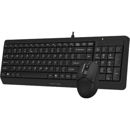 Клавиатура+мышь A4Tech F1512 Black