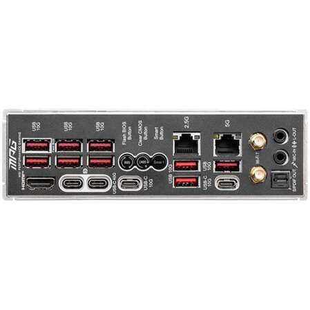 Материнская плата MSI MPG X870E Carbon WiFi Socket-AM5 AMD X870 4xDDR5, 4xSATA3, RAID, 4xM.2, 3xPCI-E16x, 9xUSB3.2, 2xUSB3.2 Type C, DP, HDMI, WiFi, 2xGlan, ATX Ret