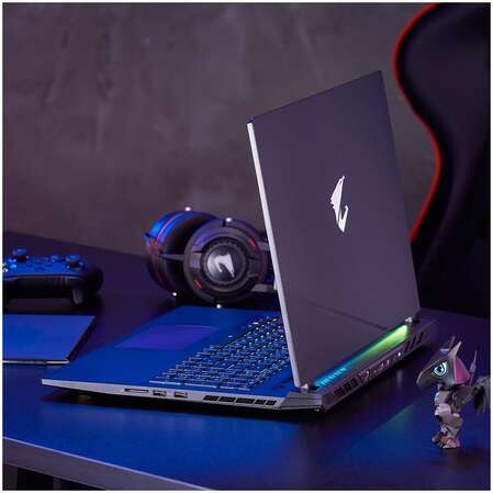 Ноутбук Gigabyte Aorus 17 9SF Core i5 12500H/16Gb/512Gb SSD/NV RTX4070 8Gb/17.3" FullHD/DOS Black