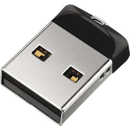 USB Flash накопитель 16GB SanDisk Cruzer Fit (SDCZ33-016G-G35) USB 2.0 Черный