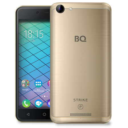 Смартфон BQ Mobile BQ-5059 Strike Power Gold Matt