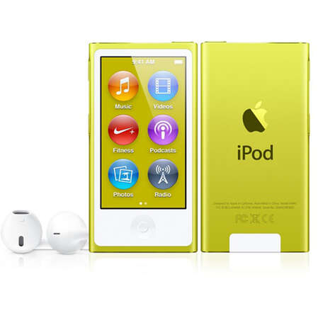 MP3-плеер Apple iPod nano 7G Generation 16gb Yellow (MD476)