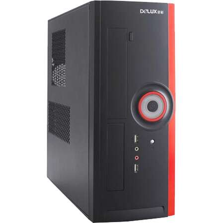 Корпус MicroATX Minitower Delux ML116 400W Black
