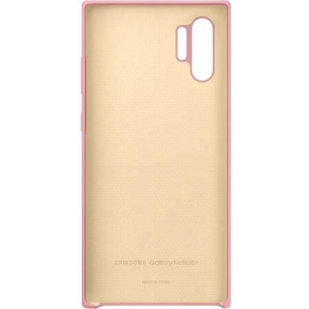 Чехол для Samsung Galaxy Note 10+ (2019) SM-N975 Silicone Cover  розовый