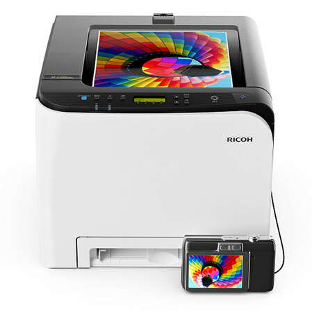 Принтер Ricoh SP C260DNw цветной А4 20ppm с дуплексом и LAN, WiFi